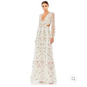 Max Duggal dress. Perfect dress for bridal events!